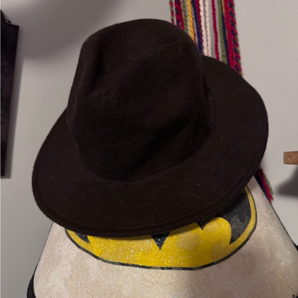 Classic Brown Fedora Hat